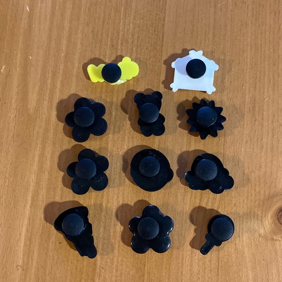 Drew House Justin Bieber inspired 11 Piece lot Shoe Charms for Crocs& bracelets - Picture 2 of 2